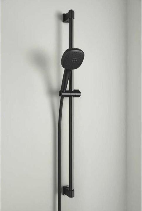 Produktbild Grohe Vitalio Comfort 110 QuickFix Brausestangenset, kleben oder bohren, wassersparend, 2 Strahlarten, mat