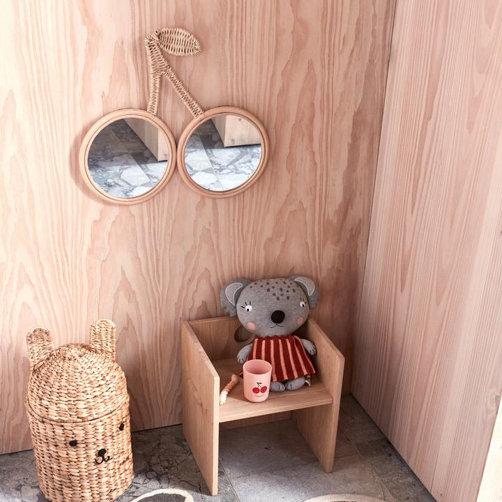 Produktbild OYOY Mini Dekoteppich Kirsche (86 x 76 cm)