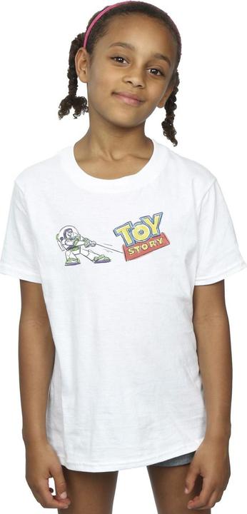 Produktbild Disney Toy Story Buzz Pulling Logo TShirt Mädchen (152, 158)