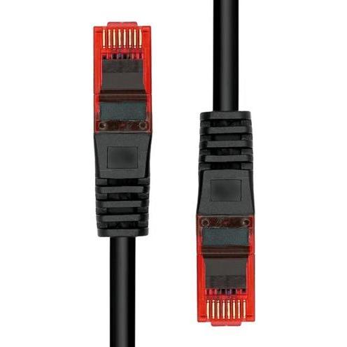 Thumbnail - ProXtend U/UTP CAT6 LSZH AWG 24 CU Black 15M (U/UTP, CAT6, 15 m), Netzwerkkabel