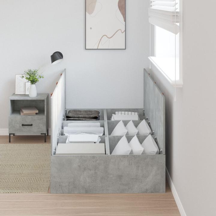 Actual product image vidaXL Aufbewahrungsbettgestell (80 x 200 cm)