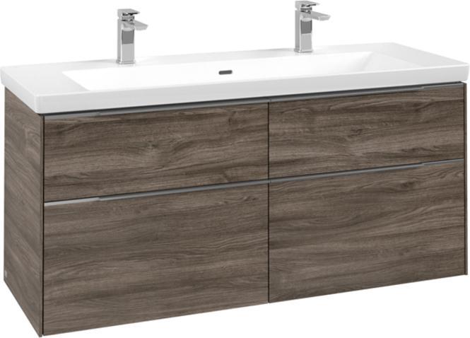 Aluminium glänzend, Stone oak