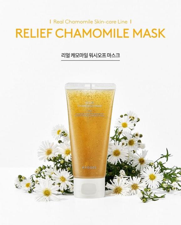 Actual product image Hyggee Relief chamomile mask (95 ml)