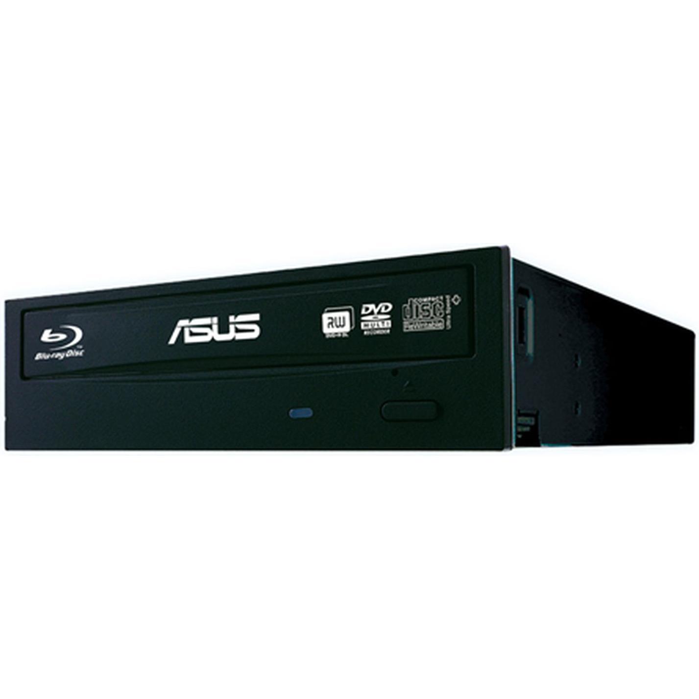 ASUS Bw-16d1ht/G (DVD Brenner, Blu-ray Brenner, CD Brenner), Optisches Laufwerk, Schwarz