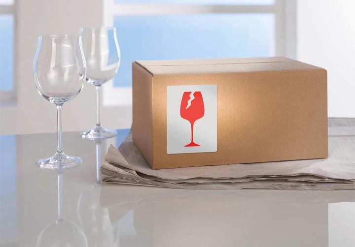 Actual product image Avery Warn labels Symbol