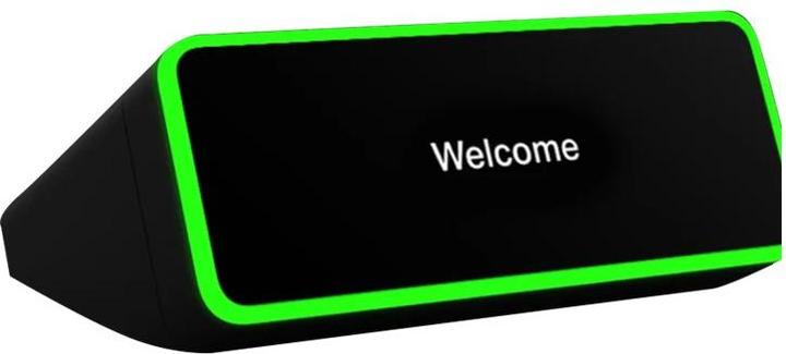 Actual product image Evoko Kleeo desk manager