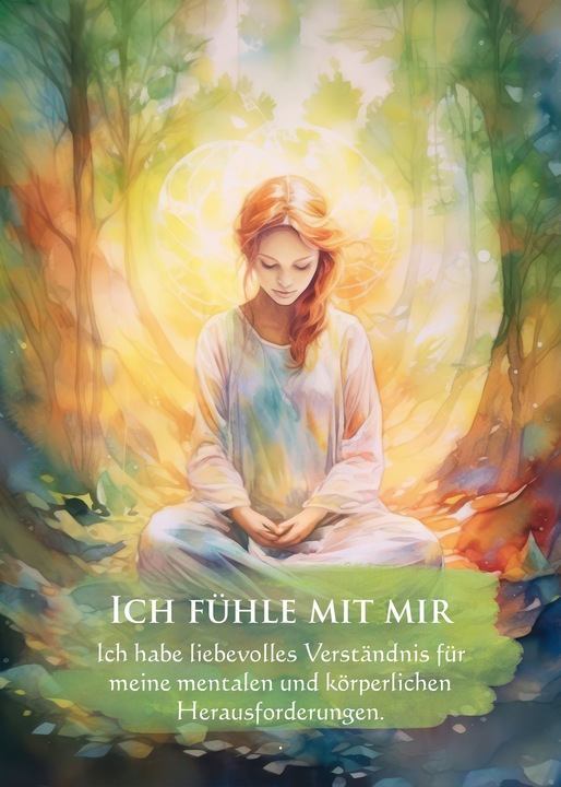 Produktbild Mein Selbstliebe-Orakel - Ich achte in Liebe auf mich selbst (Deutsch, Gaby Shayana Hoffmann, 2024)