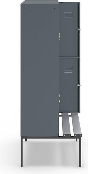 Actual product image Wolf Half height wardrobe with bench base (120 cm, 214 cm)