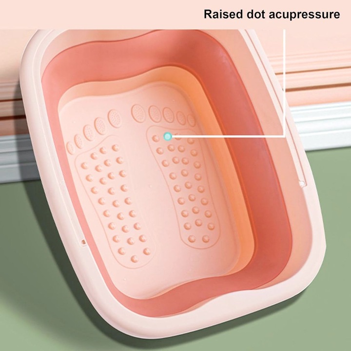 Actual product image König Design Faltbare Fussbadewanne Fussmassage Fussmassagegerät Fussbad Spa Pediküre 21 Liter