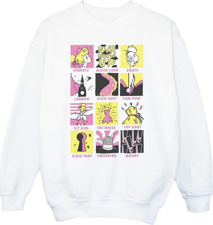 Image du produit Disney - Sweat TINKERBELL SQUARES - Femme (M)