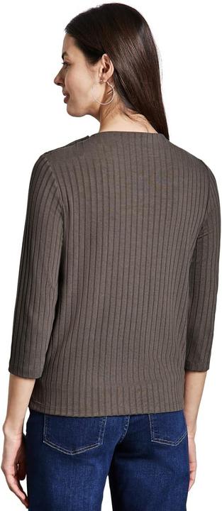 Immagine prodotto Street One Shirt met knopen, Muddy Brown, 44 (44)