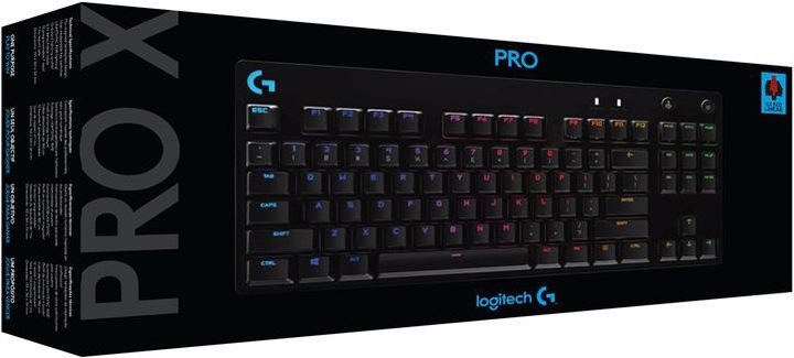 Produktbild Logitech G Pro X Shroud (DE, Kabelgebunden)