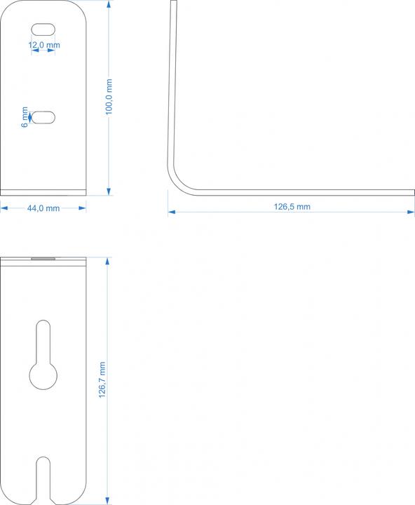 Image du produit Revox Support mural Audiobar (Installation murale)