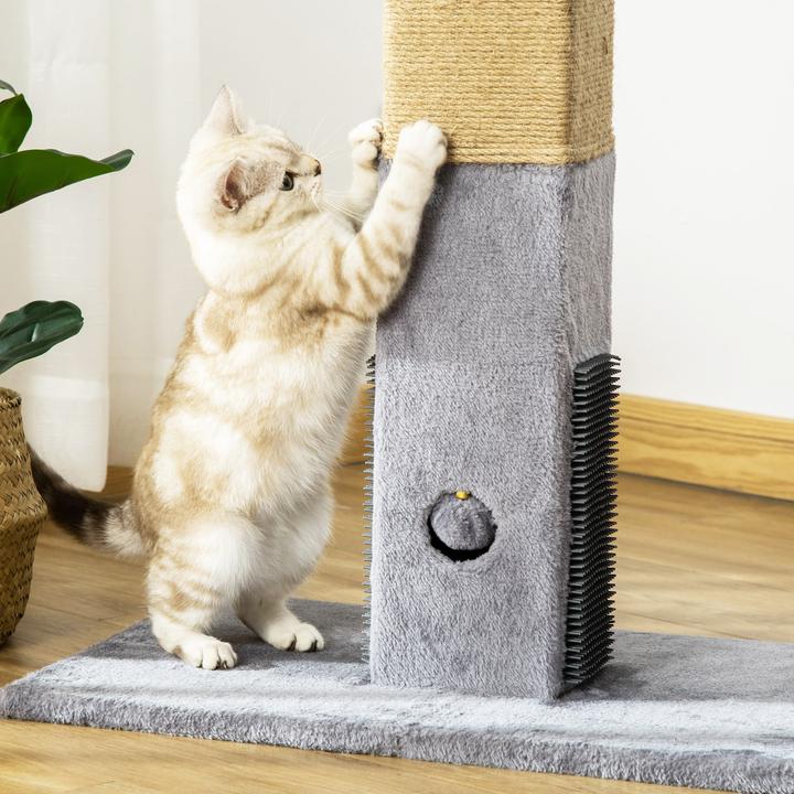 Actual product image PawHut Scratching post (79 cm, Grey)