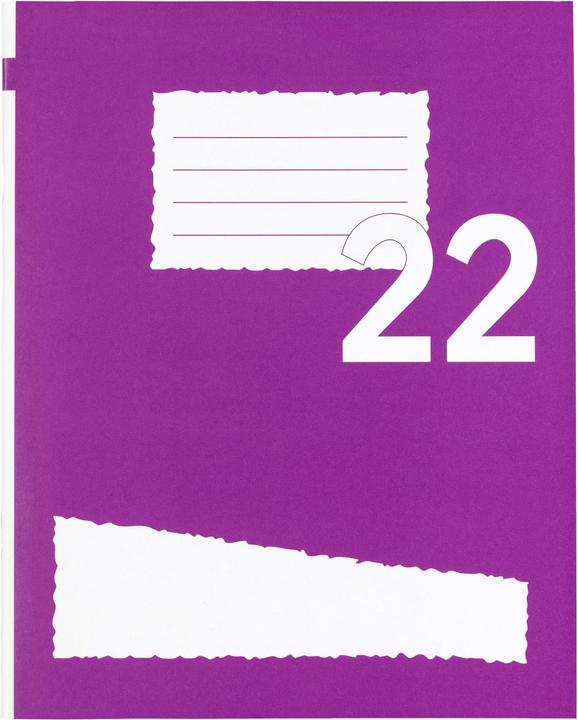 Image du produit Office Cahier scolaire FSC E5, vierge, violet, 10 pièces (E5, Blanc)
