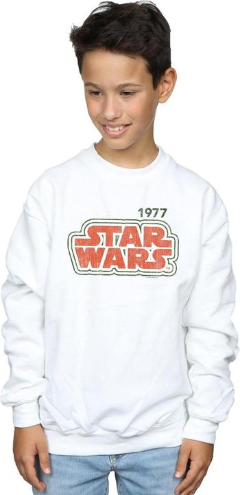 Actual product image Star Wars Boys Retro Outline Sweatshirt (152, 158)