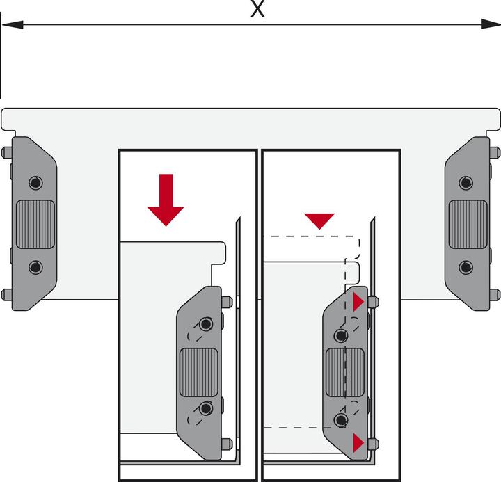 Immagine prodotto Hettich Divisorio per scomparti (1 pz.)
