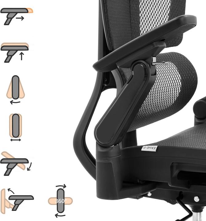Produktbild Hjh Office Ergo U2 Pro3 (47 - 53 cm)