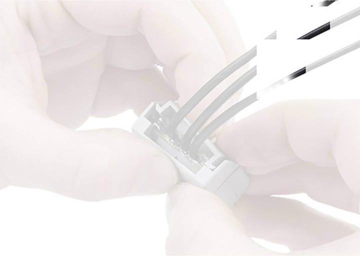 Actual product image Wago Gel box for connection terminals wire leads