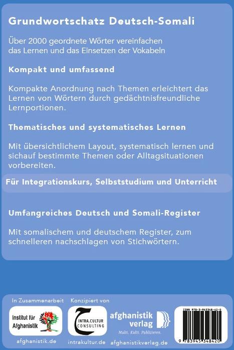 Image du produit Somali Grundwortschatz. Deutsch-Somali praktisches Basiswörterschatz (Allemand, Noor Nazrabi, 2016)