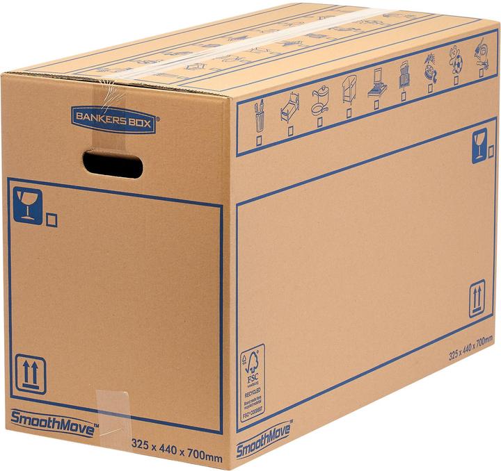 Immagine prodotto Bankers Box 10 scatole per traslochi SmoothMove Standard 70,5 x 45,0 x 33,0 cm (10 x)