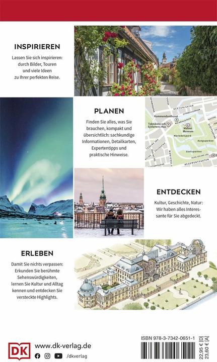 Actual product image Vis-à-Vis Reiseführer Schweden (German, DK Verlag Travel, 2022)