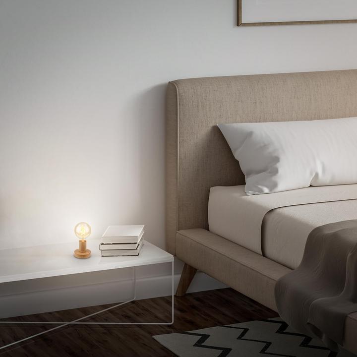 Image du produit Briloner Lampe de table, bois, excl. 1x E27 max. 10W (E27)