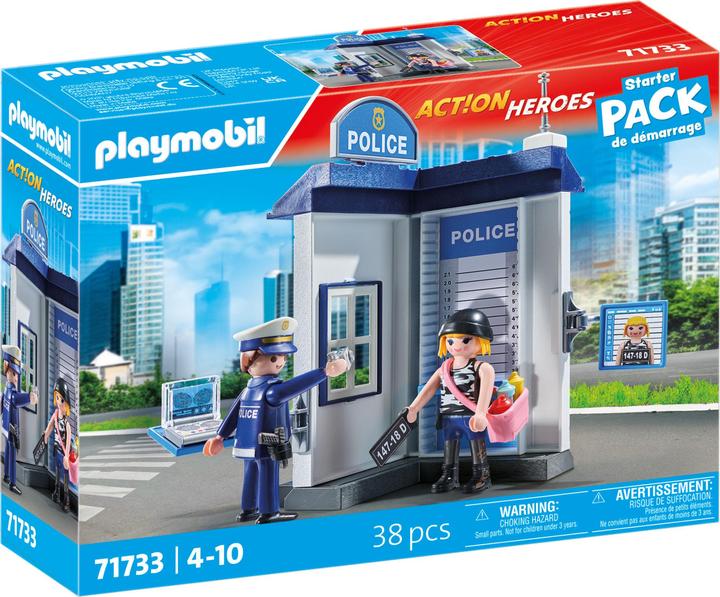 Playmobil Polizei Ermittlungszimmer (71733, Playmobil Action Heroes)