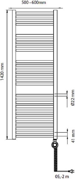 Produktbild Bosch Home Comfort Heat radiator 4500 (900 W)