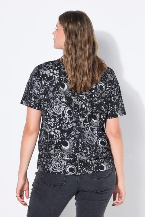 Produktbild Studio Untold T-Shirt, Oversize Shape, Sternen-Print (42, 44)