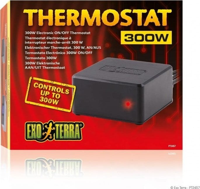 Exo Terra Thermostat à impulsion, 300W (300 W)