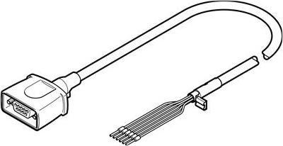 Produktbild Festo COMMO-ST Motor Cable (Kabel)