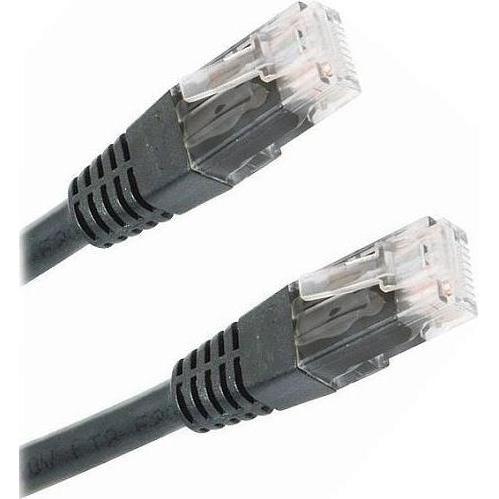 XtendLan cavo patch Cat5E, UTP - 0,25m, černý (prodej po 10 ks) (0.25 m), Cavo di rete