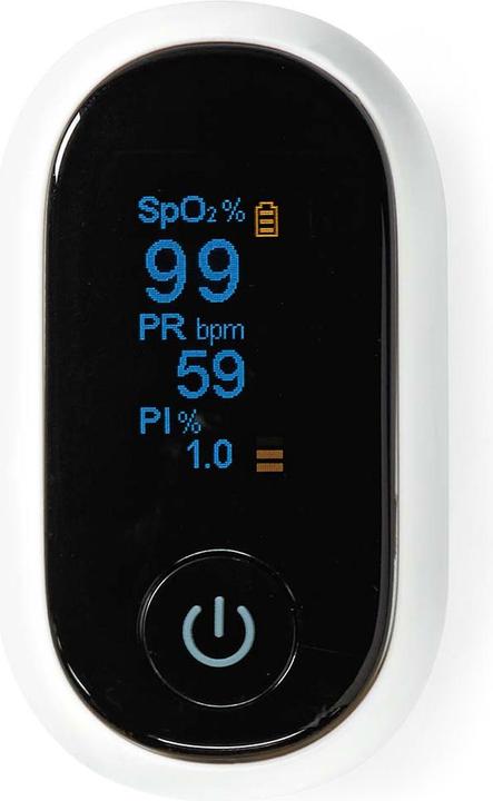 Actual product image Nedis SmartLife Pulse Oximeter | Bluetooth | OLED Display | Audible Alarm / Anti-Motion Interference