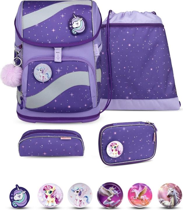 Produktbild Belmil SMARTY Schulrucksack-Set Starlight (20 l)