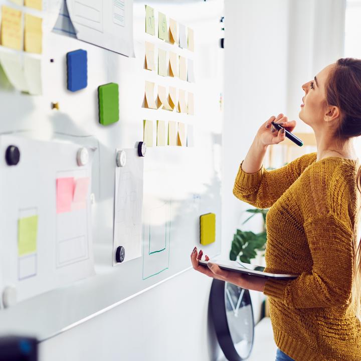 Produktbild Relaxdays 20x Whiteboard-Schwamm