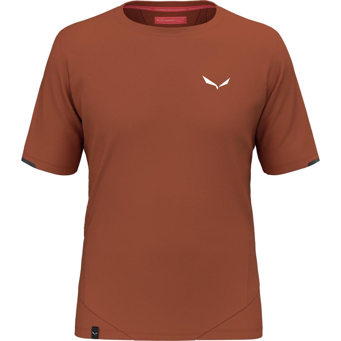 Thumbnail - Salewa, Herren, Funktionsshirt, PEDROC DRY Herren HYB T-SHIRT (S), Braun, S