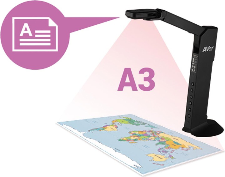 Produktbild AVerMedia AVer M11-8MV Digitale Dokumentenkamera (Full HD, A3)