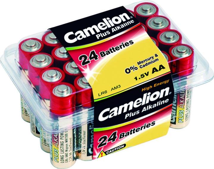 Produktbild Camelion Mignon (AA)-Batterie Alkali-Ma (24 Stk., AA, 2800 mAh)