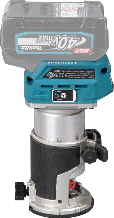 Produktbild Makita RT001GM205 Akku-Multifunktionsfräse 40V max. / 4 Ah 2 Akkus + Ladegerät im MAKPAC