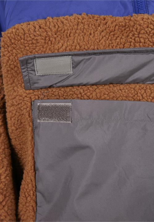 Immagine prodotto Urban Classics Giacca Sherpa 3-Tone Pull Over da donna (XS)