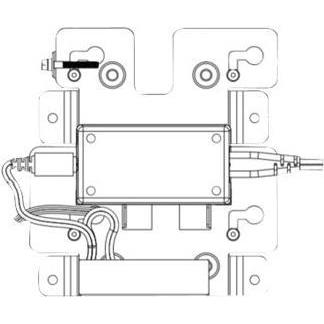 Zebra CC6000 WALL MOUNT BRACKET, Barcode-Scanner Zubehör