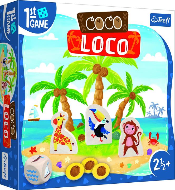 Trefl Gra Coco Loco (Allemand, Anglais, Italien, Français)