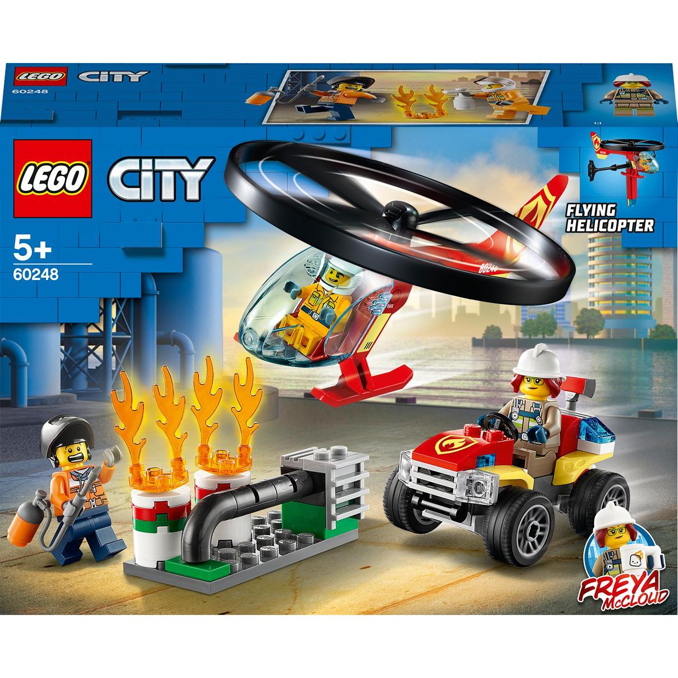 LEGO Einsatz mit dem Feuerwehrhubschrauber (60248, LEGO City)