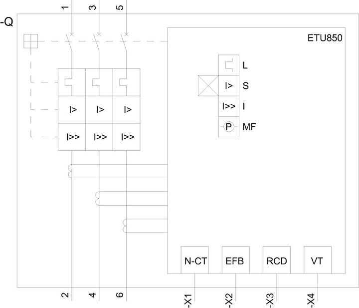 Produktbild Siemens 3VA2163-5KP32-0AA0