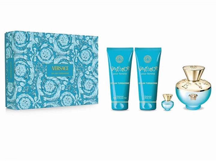 Produktbild Versace Dylan Turquoise pour Femme Spring 2024 Eau de Toilette 100 / BG / Body Smoother / Mini (Eau de Toilette, 100 ml)