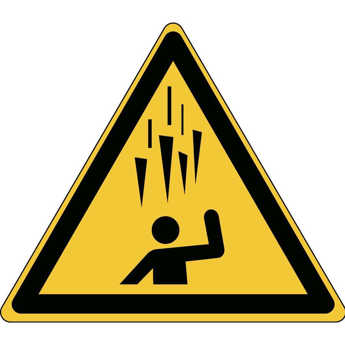 Brady, Sicherheitskennzeichnung, Warnung vor herabfallendem Eis - Sicherheitsschild - ISO7010