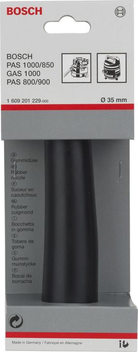 Produktbild Bosch Professional Zubehör Gummidüse für Bosch-Sauger, 35 mm