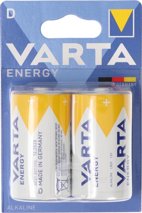 Varta Energy (2 pcs., D, 15800 mAh)