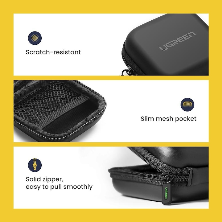 Immagine prodotto Ugreen Borsa per riporre le cuffie (Borsa per cuffie)